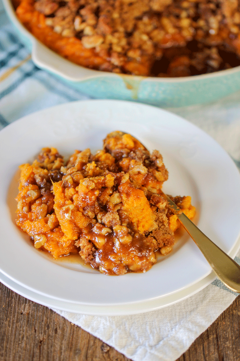 Old-Fashioned Sweet Potato Casserole